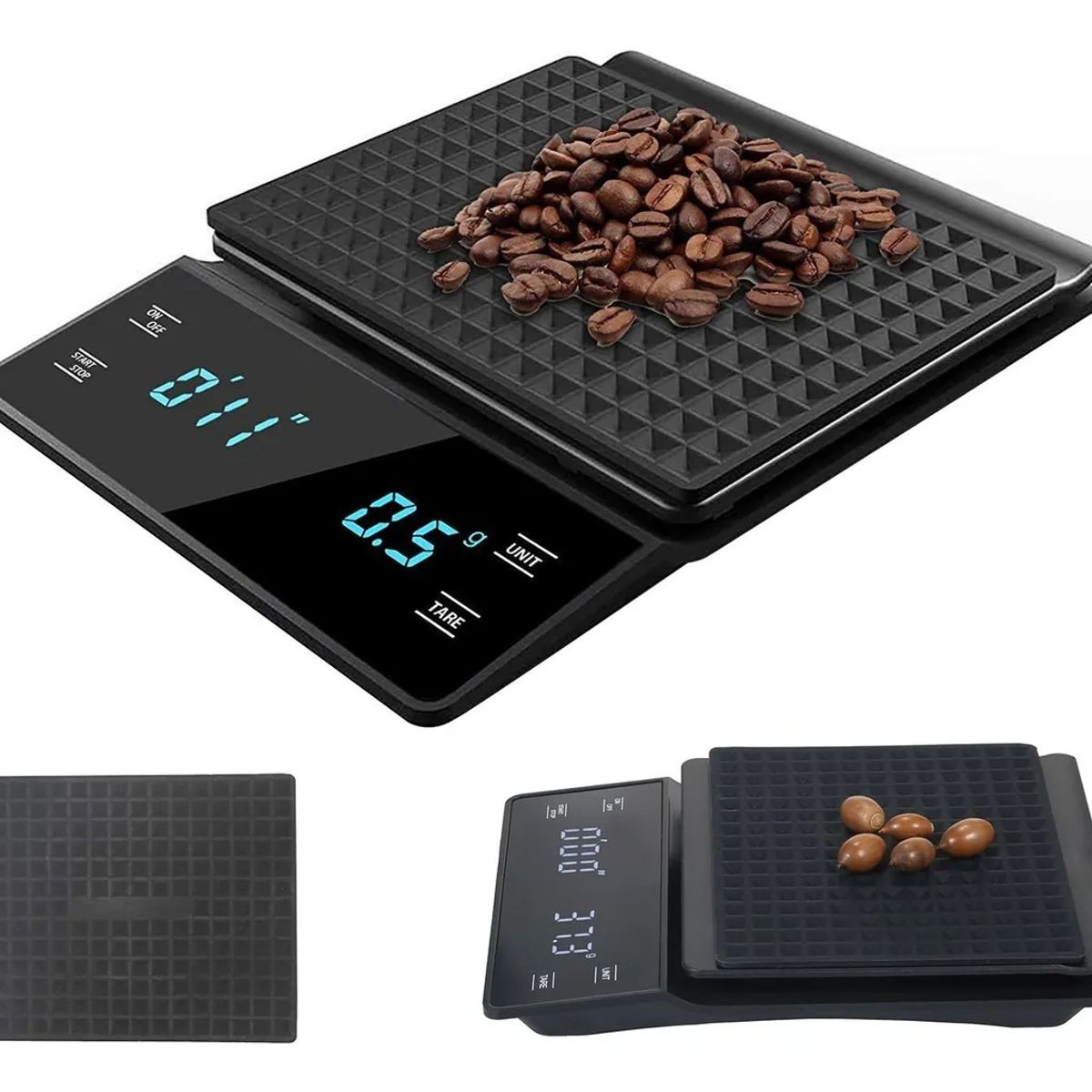 GENERICO - Báscula Digital De Cocina Con Gramera Precisa Y Cronómetro