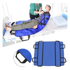 KUANGYE - Sábana Deslizante Para Personas Mayores Postrada En Azul 120cmx100cm