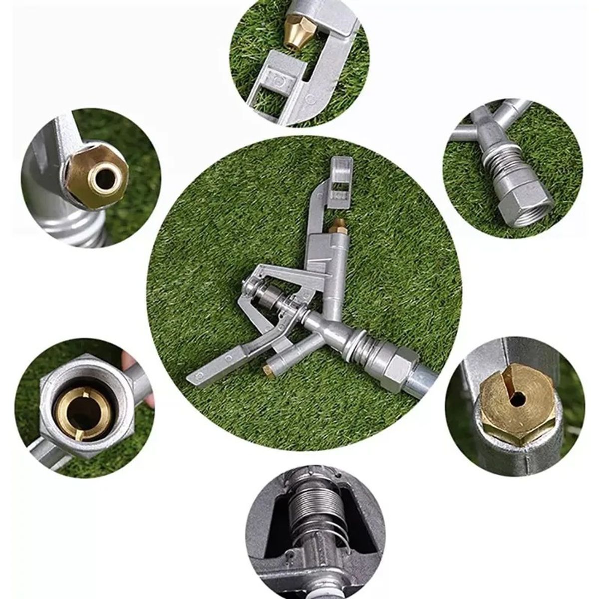 GENERICO - Aspersor De Riego Agrícola 1.0 Pulgadas