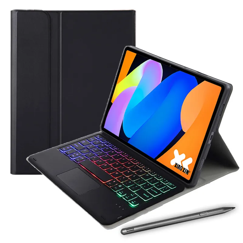 LENOVO - Tablet Lenovo Xiaoxin pad 11 2025 8+128GB 11" WIFI-Azul+Negro luminsos teclado+Lápiz táctil Lenovo