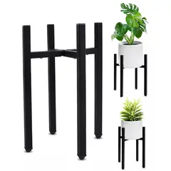 KINDA NICE - Set Organizador Pedestal Porta Macetero Desmontable Metal