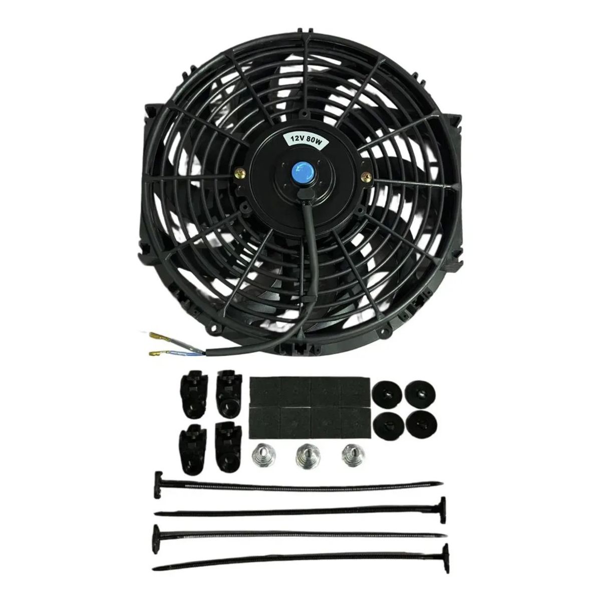 KUANGYE - Electroventilador Universal De 12 Pulgadas Auto 12 Volts