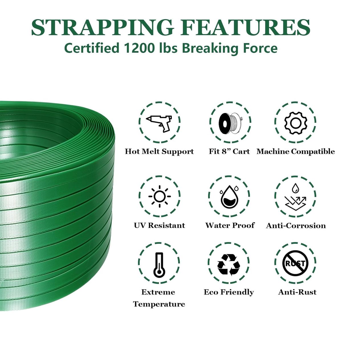 KUANGYE - Zuncho O Fleje Pet 34 19 Mm