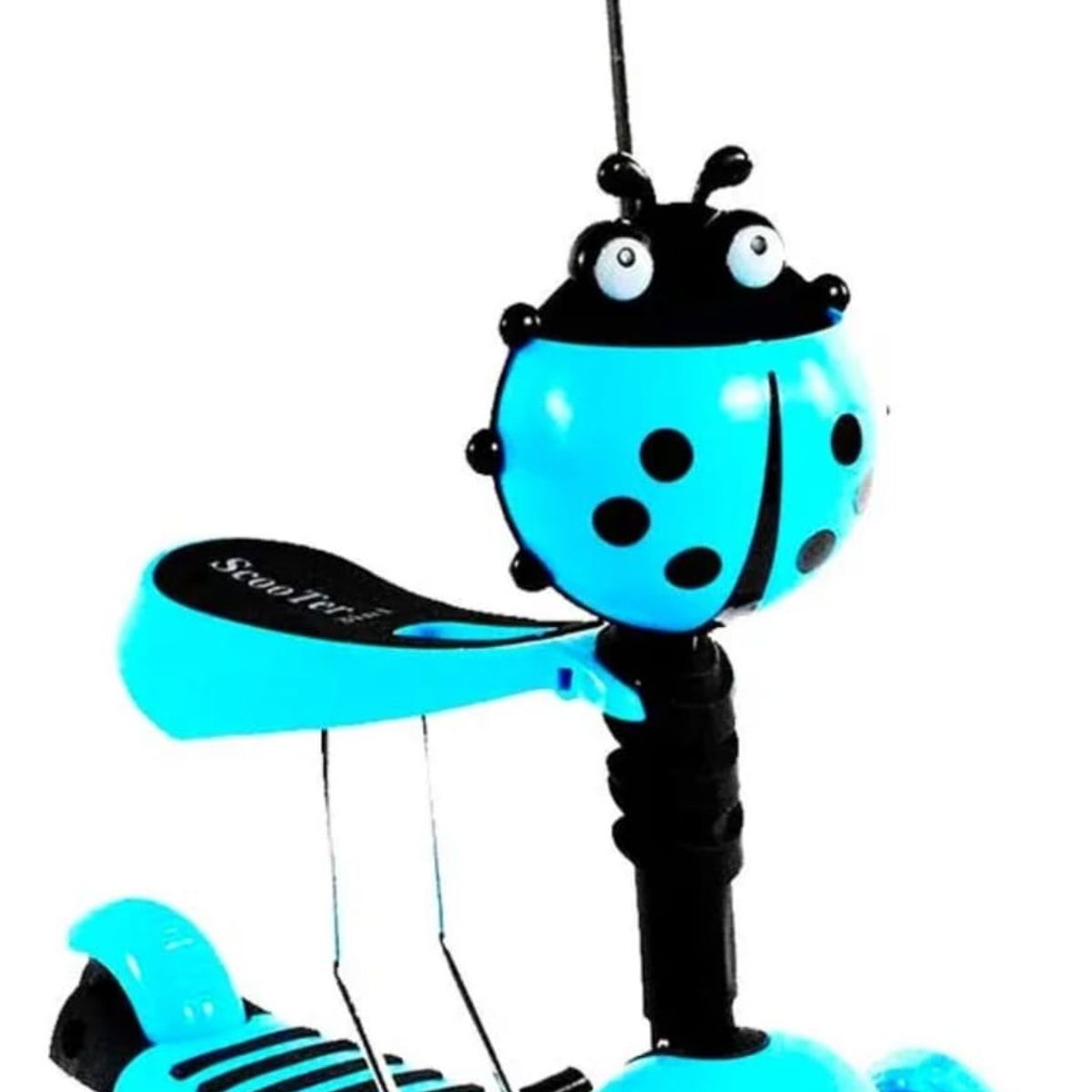 BJ HOGAR - Scooter 3 en 1 Monopatin Y Ruedas Con Luces