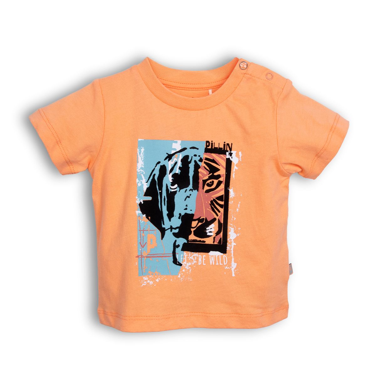 PILLIN - Polera Bebe  Naranjo Pillin PVC636-25NAR