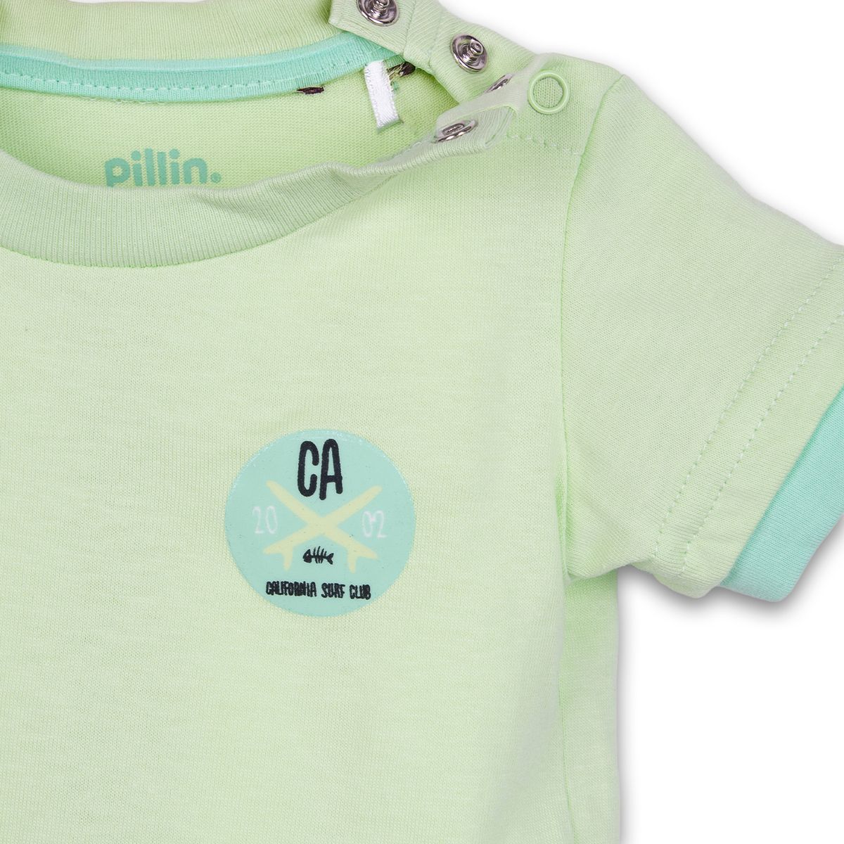 PILLIN - Polera Bebe  Verde Pillin PVC649-25VER