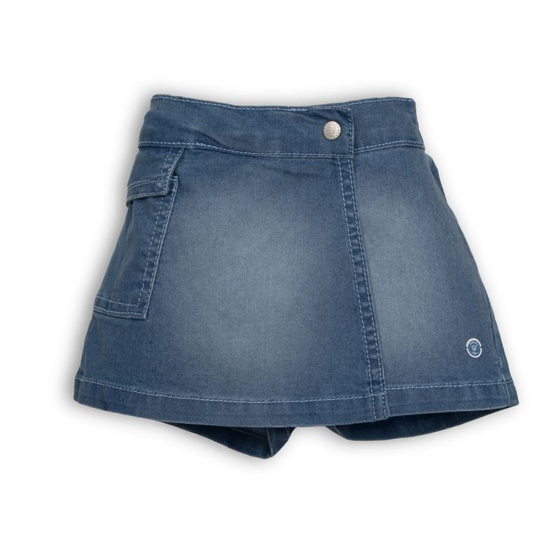 PILLIN - Short Bebé  Denim Pillin PVC731-25DEN