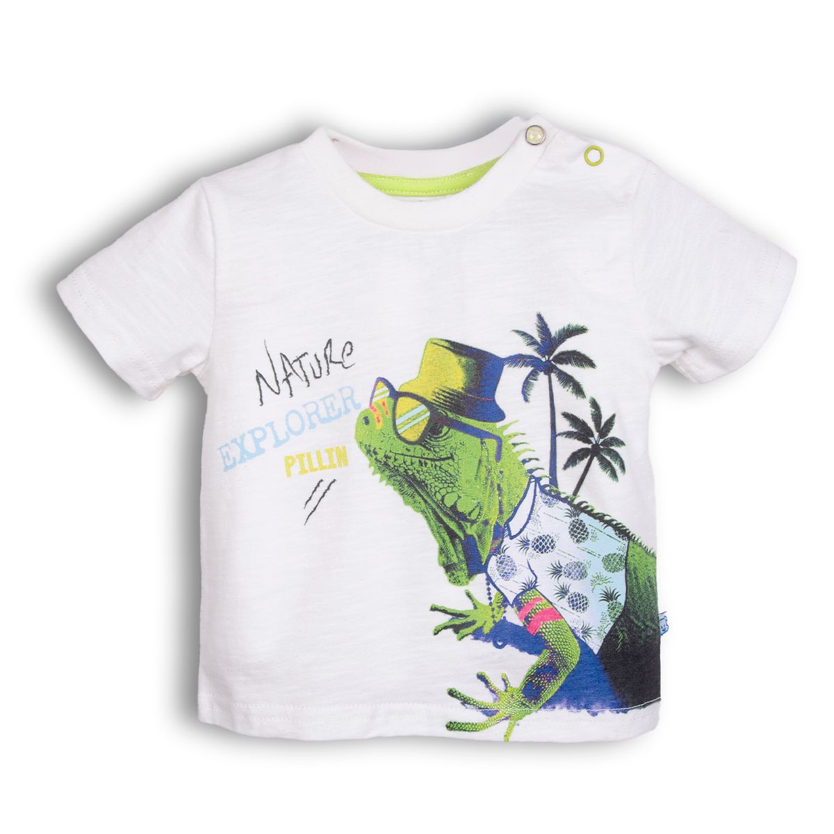 PILLIN - Polera Bebe  Blanco Pillin PVC637-25BCO