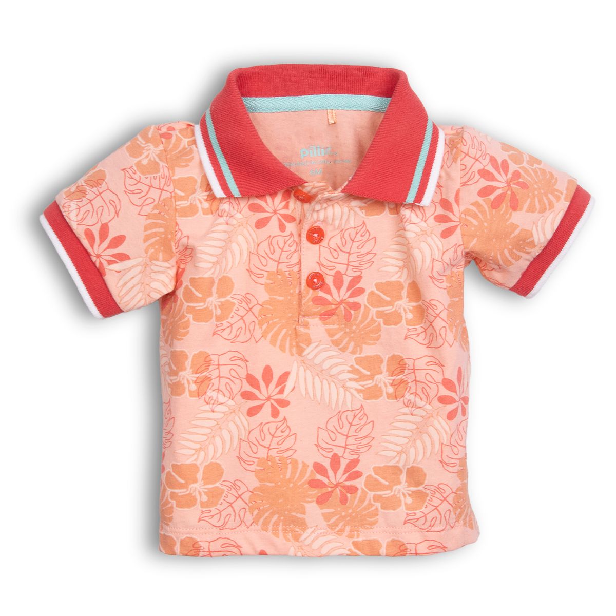 PILLIN - Polera Bebe  Naranjo Pillin PVC648-25NAR