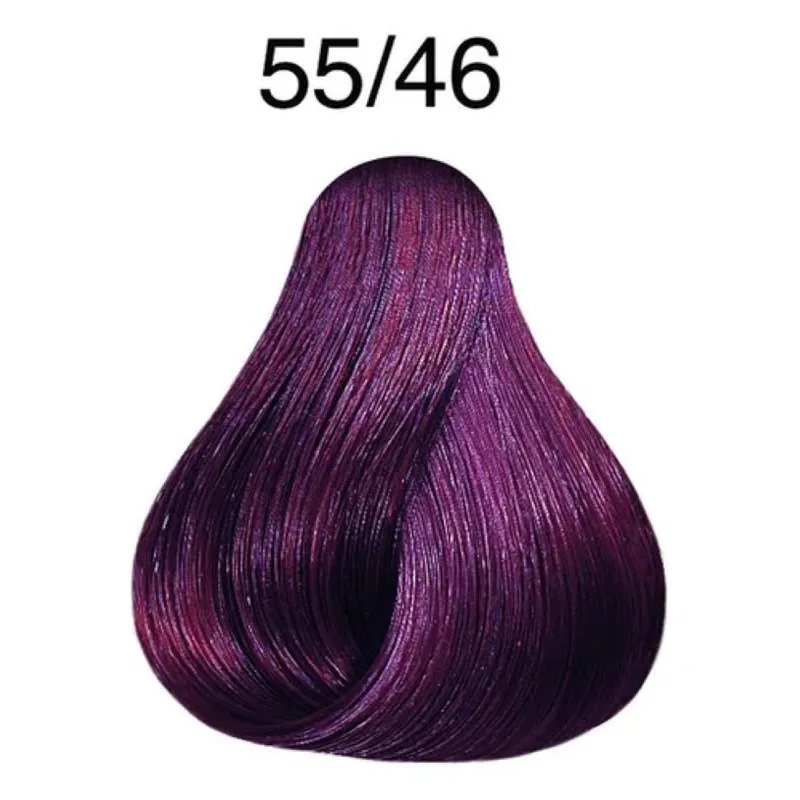 WELLA - Tinte Wella Color Perfect 55.46 Castaño Claro Int Rojo Violeta 60ml
