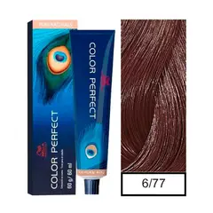 WELLA - Tinte Color Perfect 6.77 Rubio Oscuro Marron Intenso 60ml +Oxidante