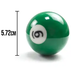 GENERICO - Set 16 Bolas Pool 2 1/4 " 57mm Mesa De Billar