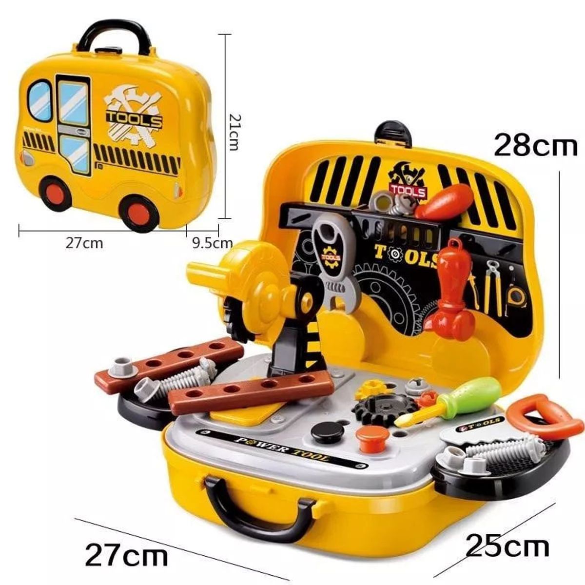 GENERICO - Set De Herramientas Para Niños Maletin