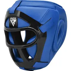 RDX - Cabezal Protector T1 con Mascarilla Removible Azul L