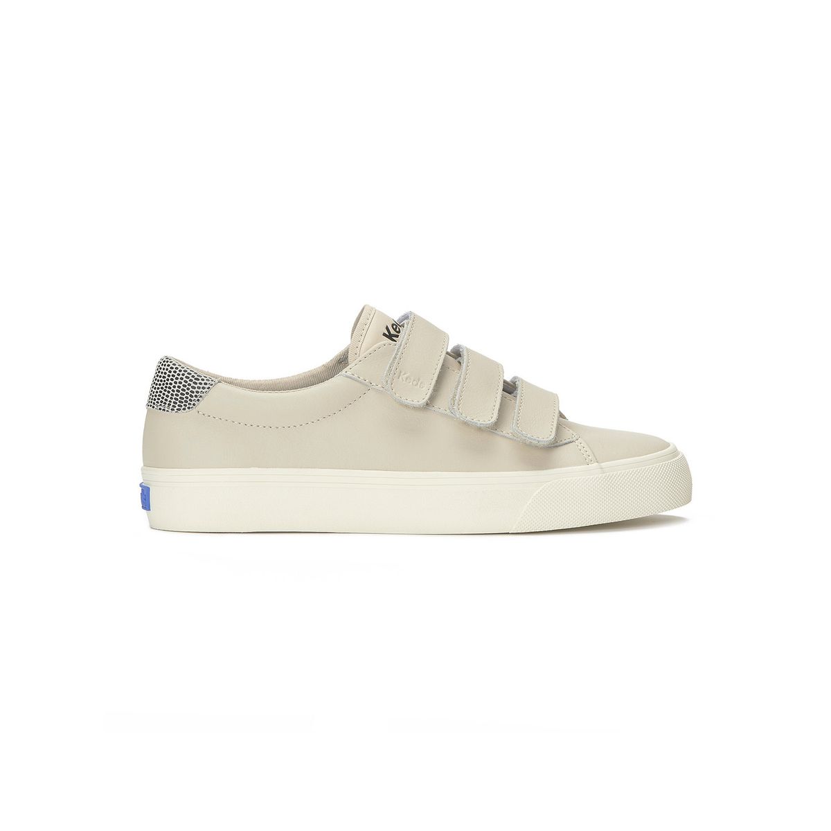 KEDS - Zapatilla Cuero Mujer Jump Kick V Dalmata Beige KEDS
