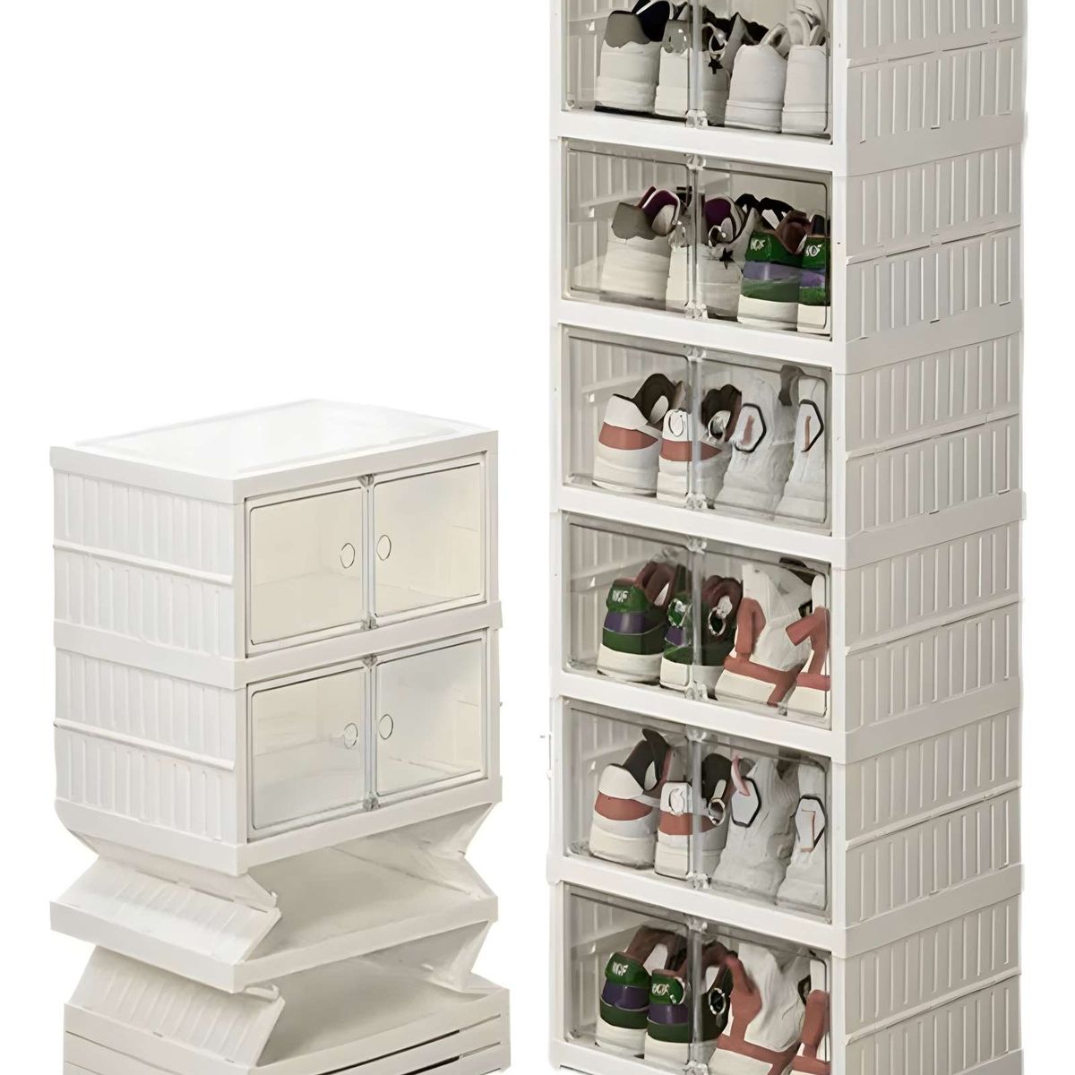 GENERICO - ORGANIZADOR DE ZAPATOS 6 NIVELES DOBLE PLEGABLE