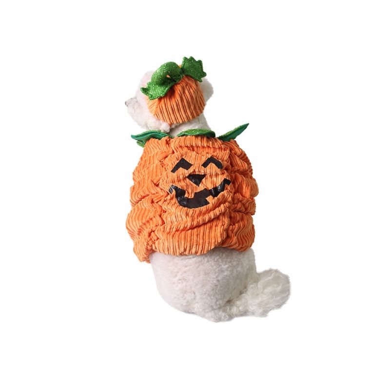 GIOIO - Disfraz Calabaza 3D Mascota Halloween Abrigo Divertido S