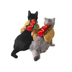 GIOIO - Disfraz Hot Dog Hamburguesa Mascota Navidad Halloween Xs
