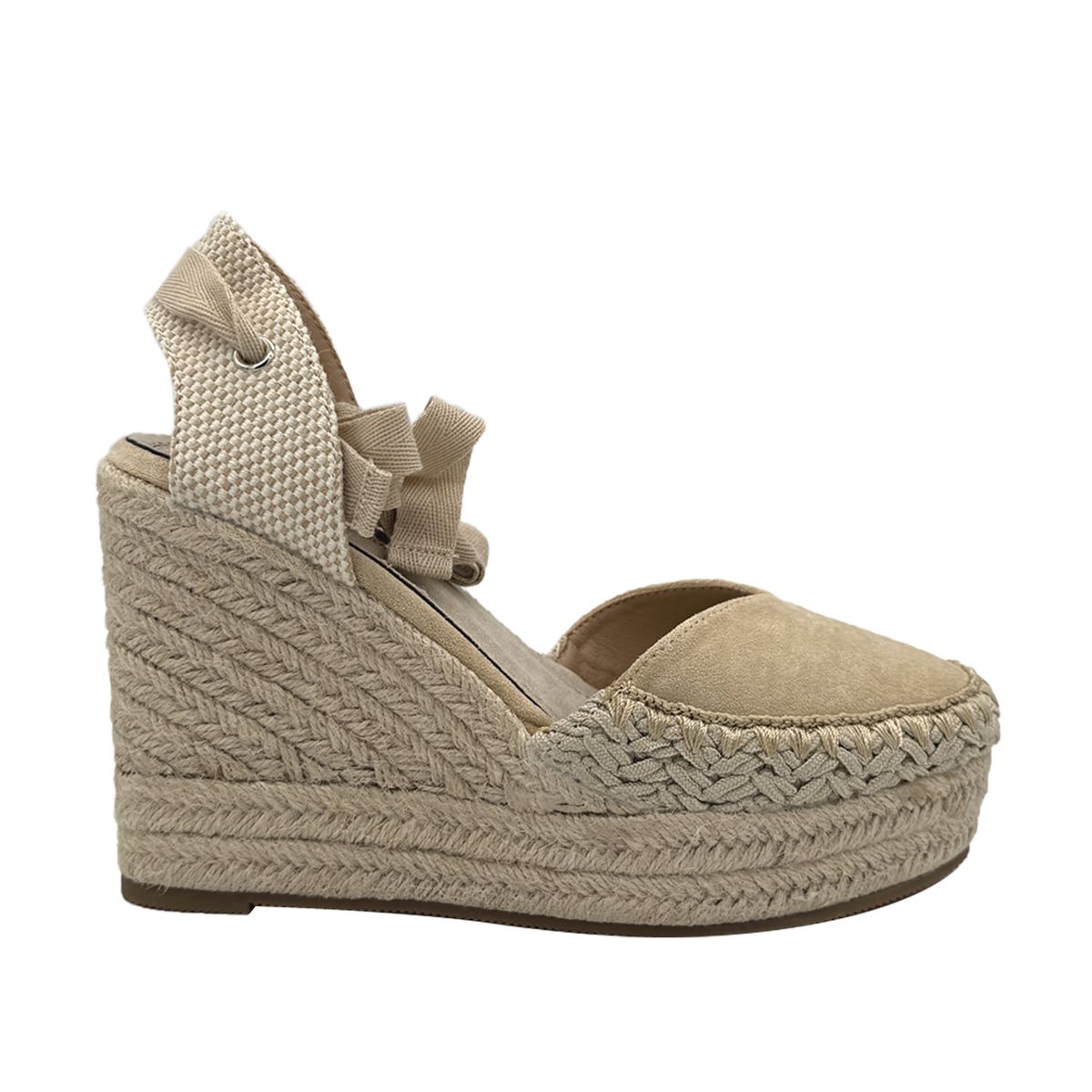 DINASTELLA - Sandalia para mujer Beige Danicolle