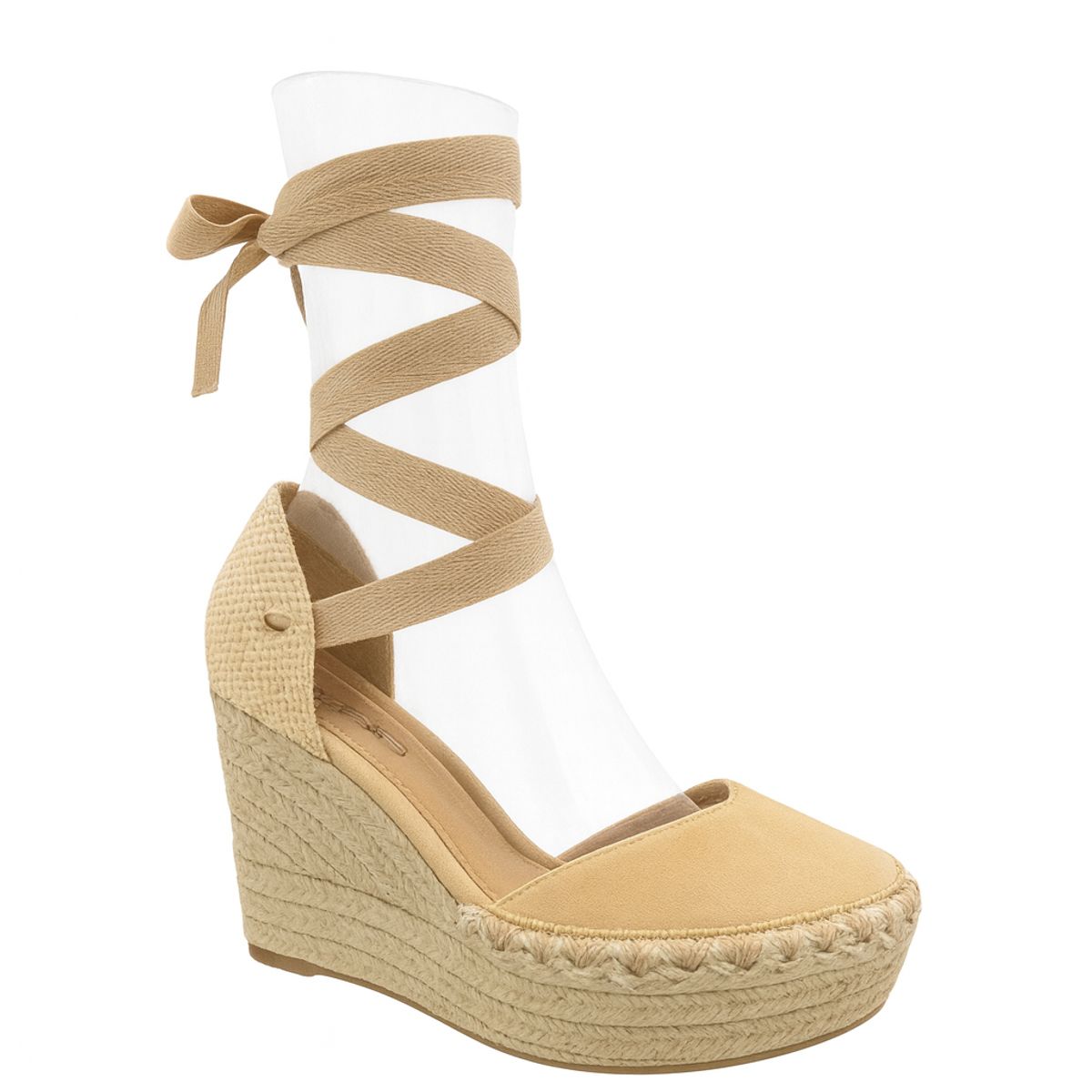 DINASTELLA - Sandalia para mujer Beige Danicolle