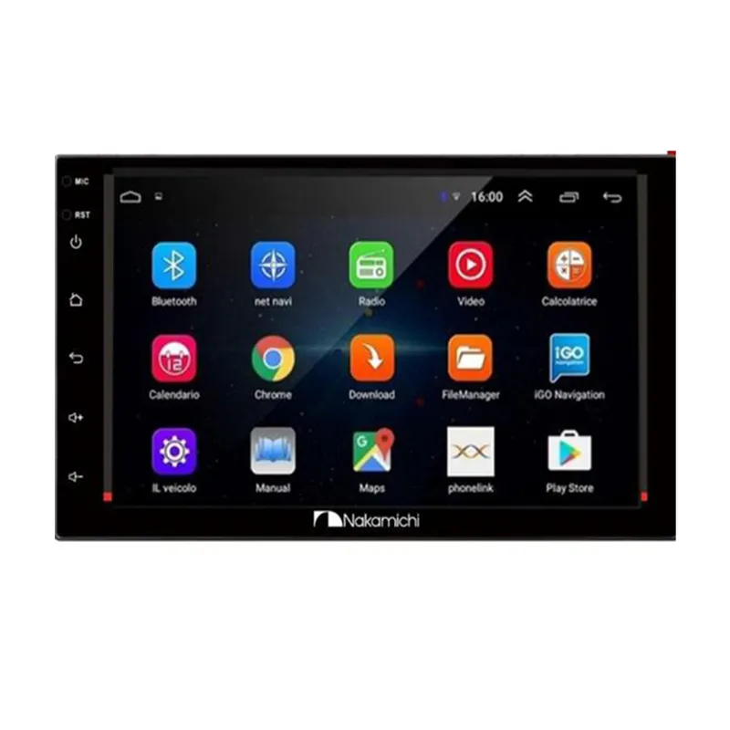 NAKAMICHI - Radio Auto Nakamichi con Android 9 y  1 Ram + 32GB