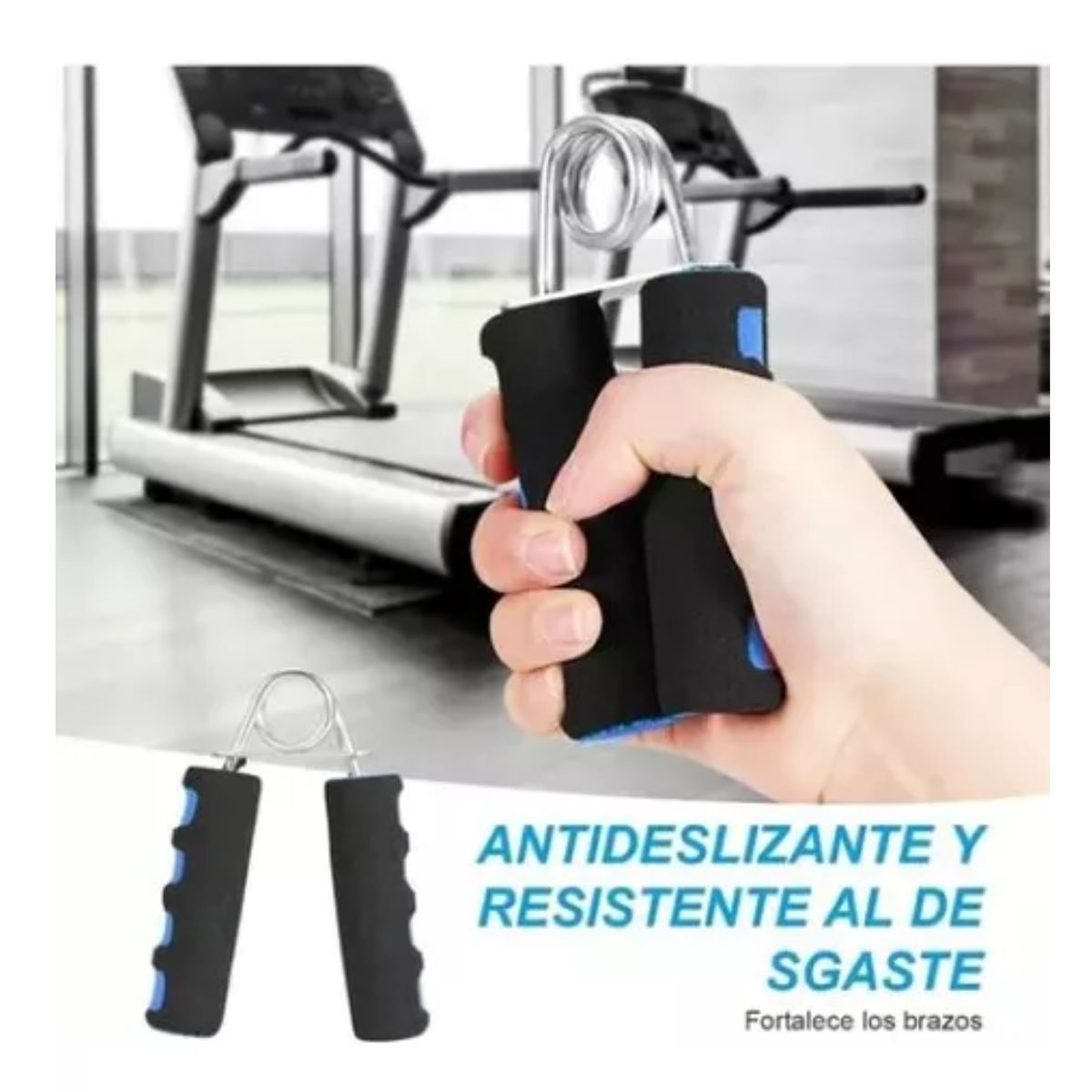 GENERICO - Juego De Ruedas De Ejercicios Abdominales Azules 7 Piezas Azul