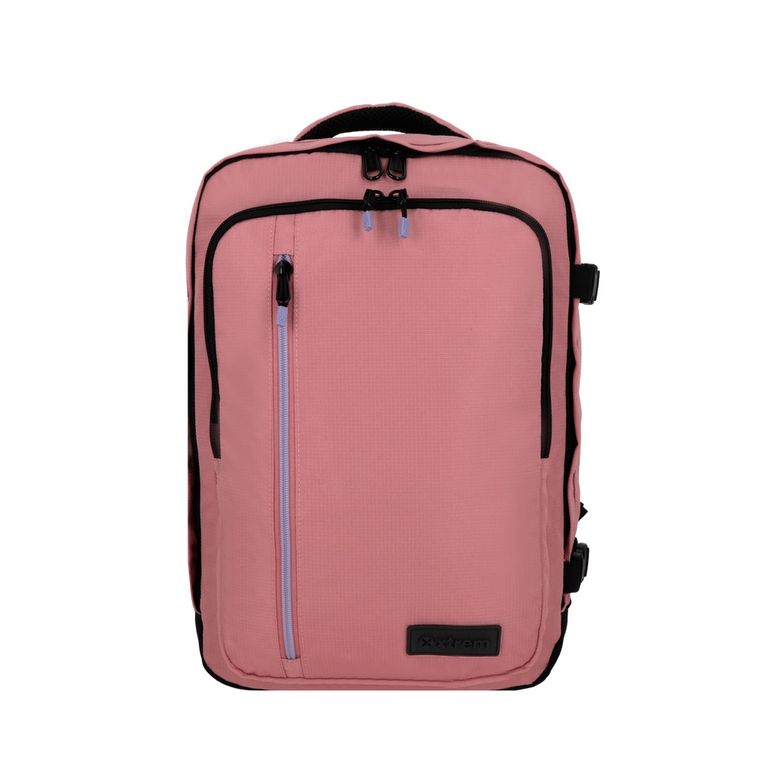 Mochila de Viaje con Bolsillo Laptop 16" Litemove Rosada 5XT Rosa L