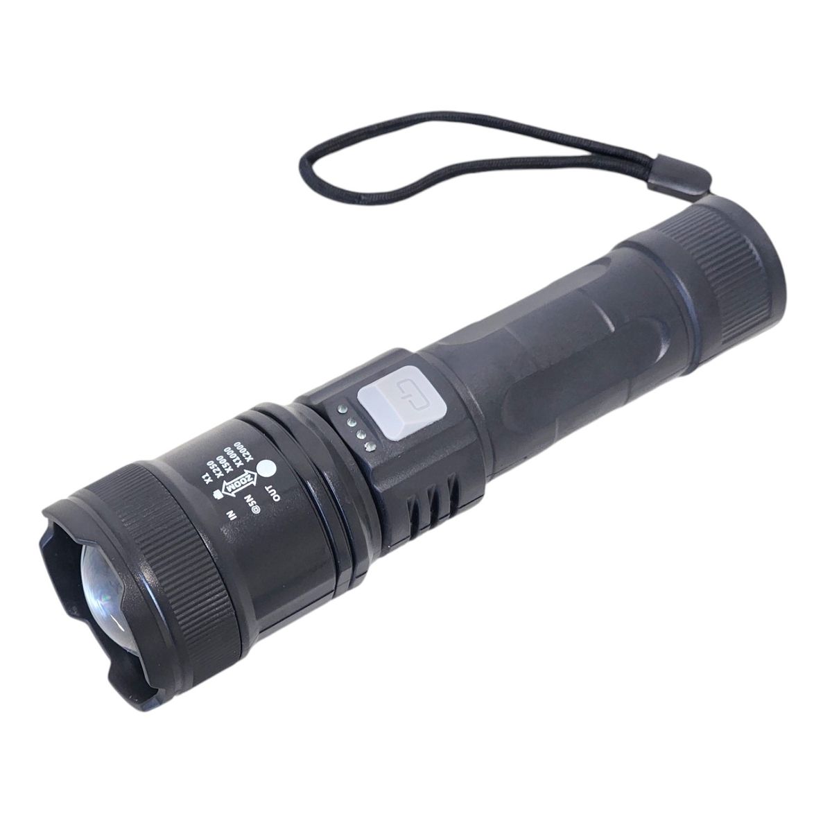 GENERICO - Linterna de Mano Led Con Zoom L-39