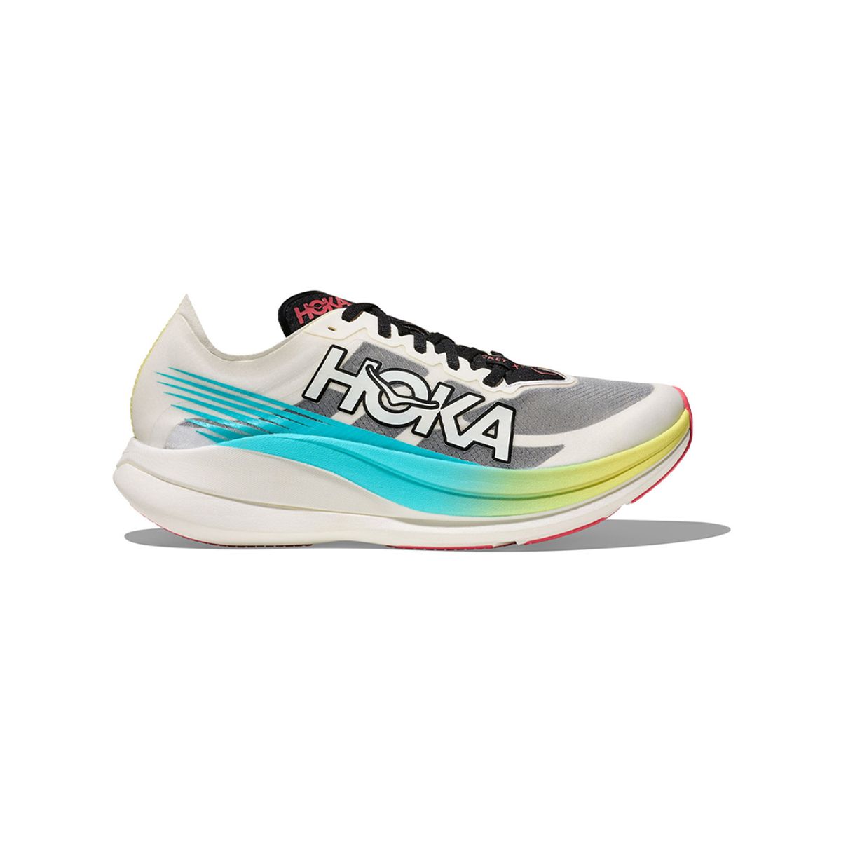 HOKA - Zapatillas Hombre Running  Hoka Rocket X2 Yuzu/Cielo Blue