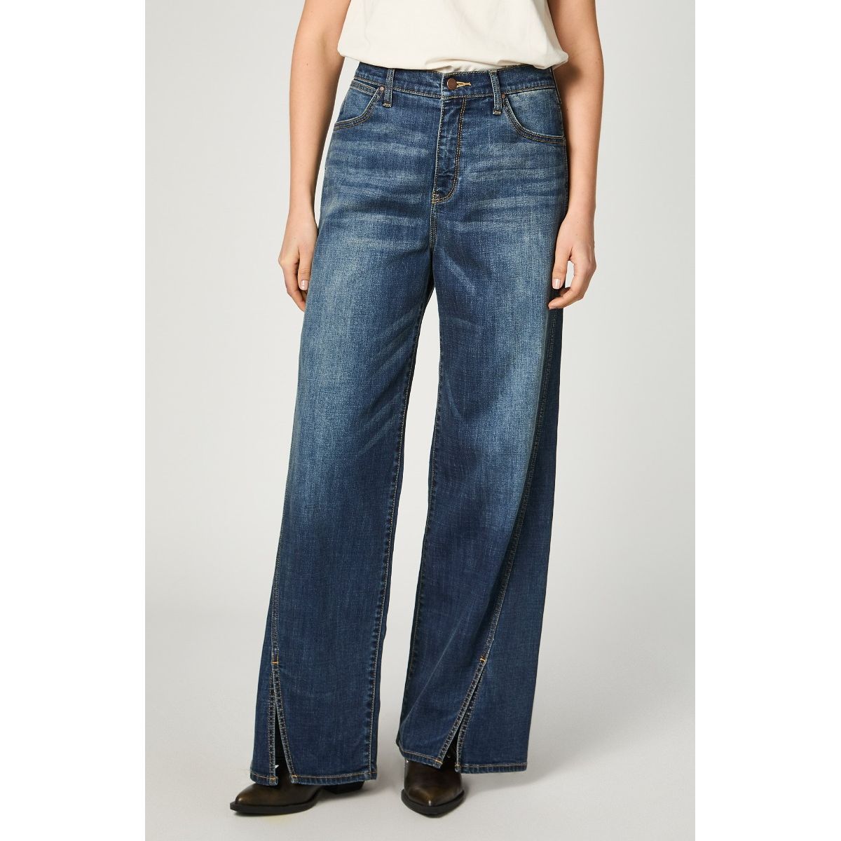 WRANGLER - Jeans Mujer Loose  Blue Wash