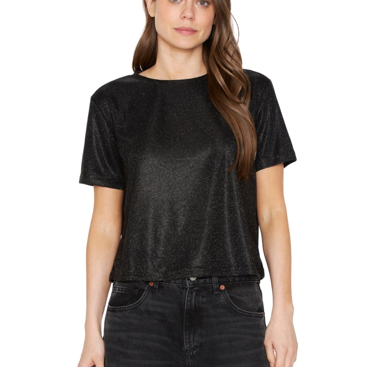 JACINTA TIENDA - Polera Bow negra Jacinta Tienda