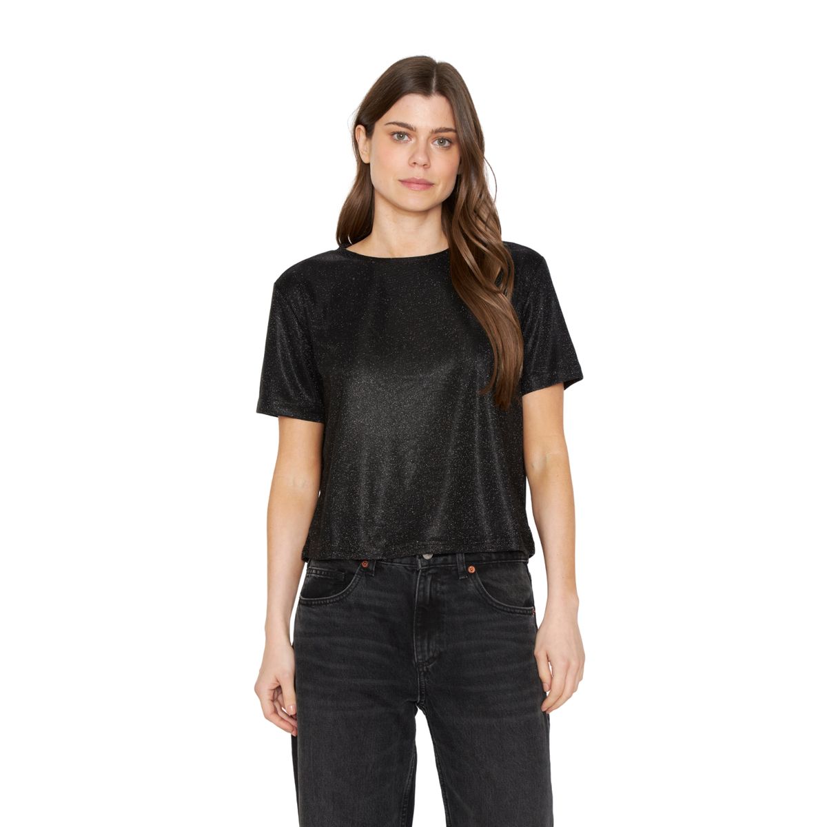 JACINTA TIENDA - Polera Bow negra Jacinta Tienda