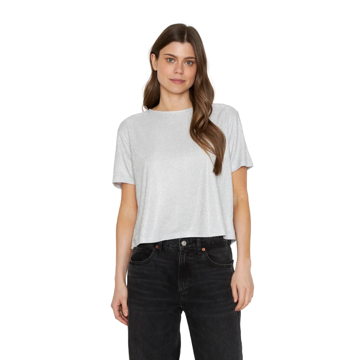 JACINTA TIENDA - Polera Bow blanca Jacinta Tienda