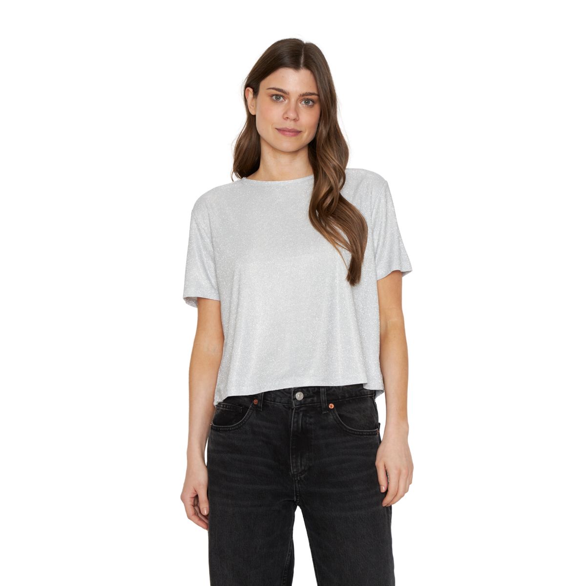 JACINTA TIENDA - Polera Bow blanca Jacinta Tienda