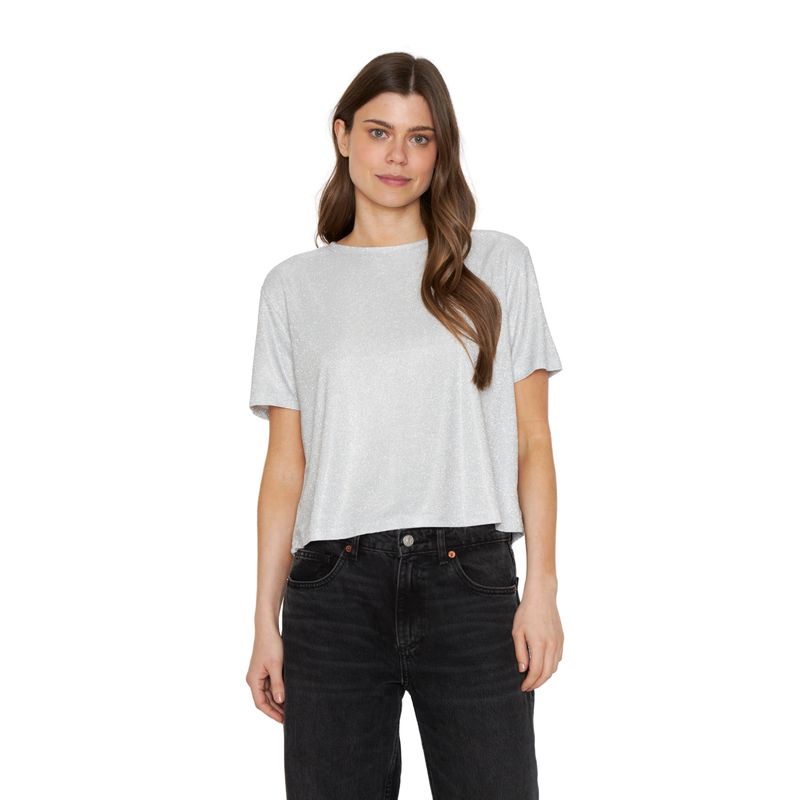 JACINTA TIENDA - Polera Bow blanca Jacinta Tienda