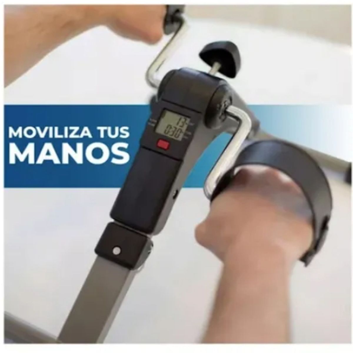 GENERICO - Pedalera Ejercitador De Manos Y Pies Con Pantalla Lcd