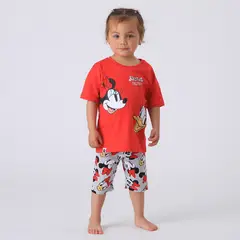 DISNEY - Conjunto Niña Rojo Minnie & Daisy Smiling