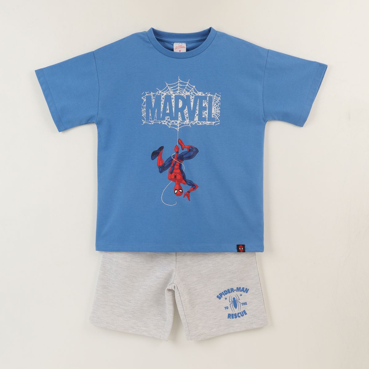 MARVEL - Conjunto Niño Azul Spiderman Hanging Marvel