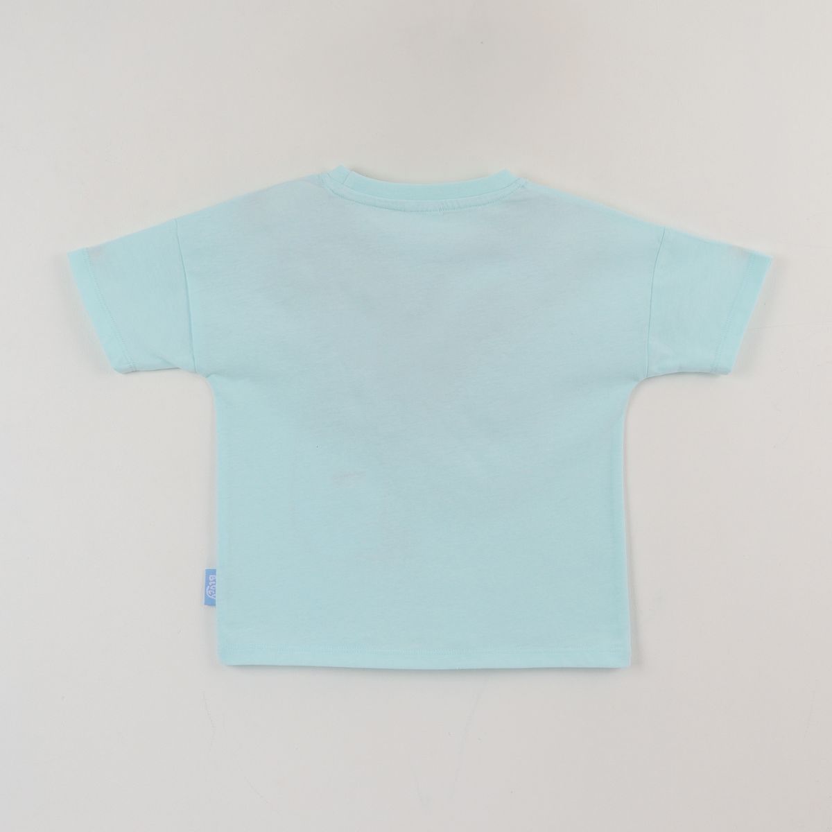 BLUEY - Polera Manga Corta Niña Celeste Bingo & Bluey