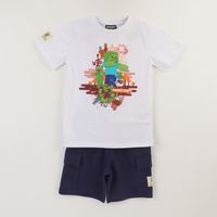 Conjunto Niño Blanco Zombies