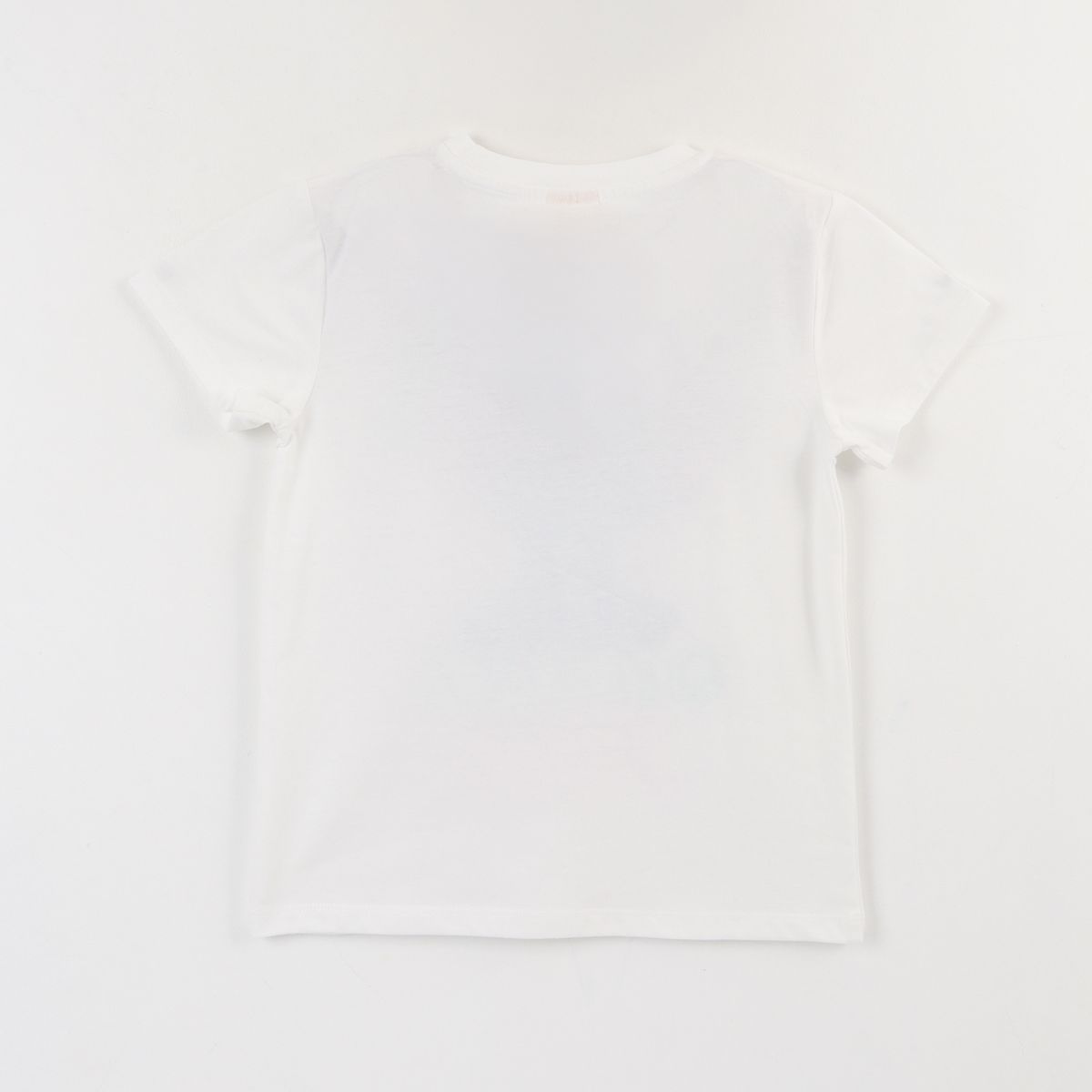 DISNEY - Polera Manga Corta Niña Blanco Ohana Lilo & Stitch Disney