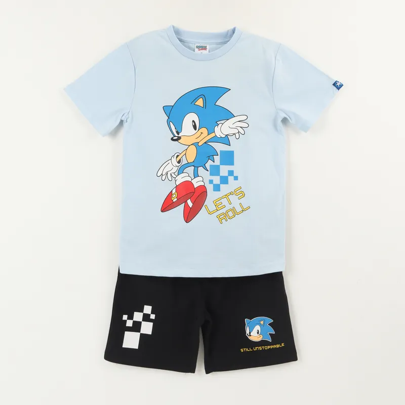 SONIC - Conjunto Niño Celeste Racing Sonic