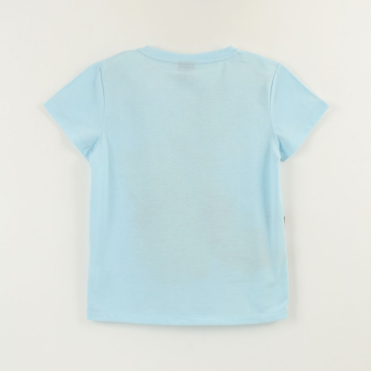 DISNEY - Polera Manga Corta Niña Celeste Winnie & Tiger Disney