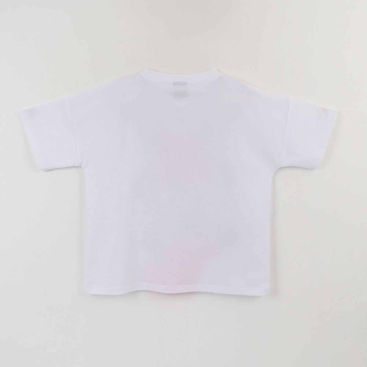 DISNEY - Polera Manga Corta Niña Blanco Minnie Guiño Disney