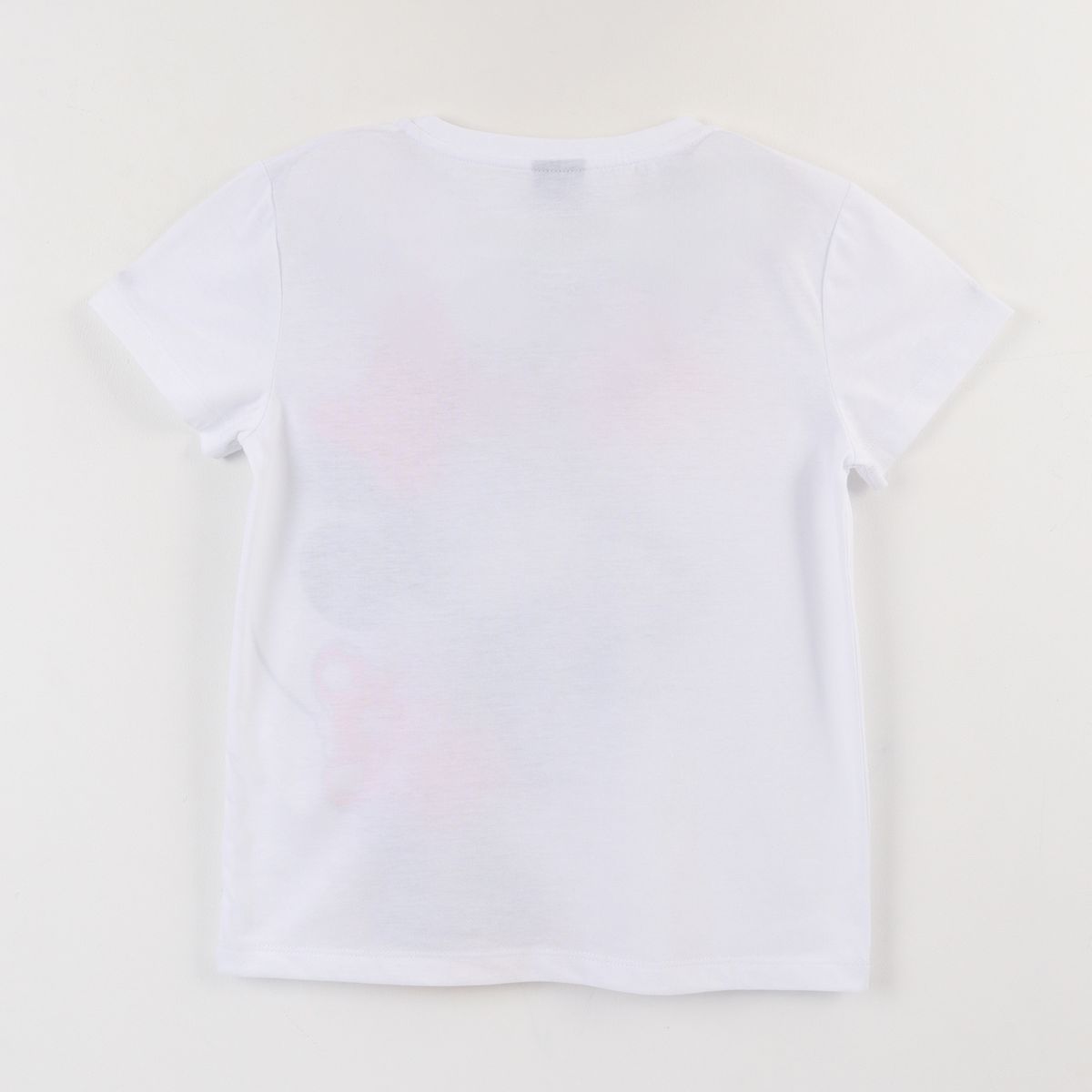 DISNEY - Polera Manga Corta Niña Blanco Minnie Kiss Disney