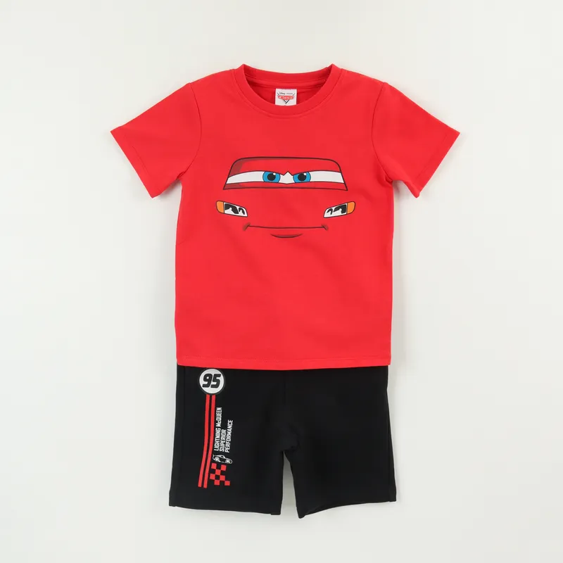 DISNEY - Conjunto Niño Rojo Lightning McQueen Cars Disney