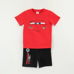 DISNEY - Conjunto Niño Rojo Lightning McQueen Cars