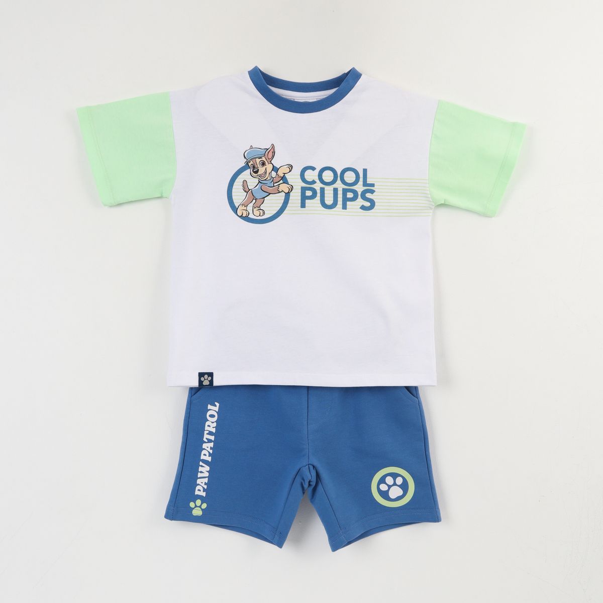 PAW PATROL - Conjunto Niño Blanco Cool Pups Chase Paw Patrol