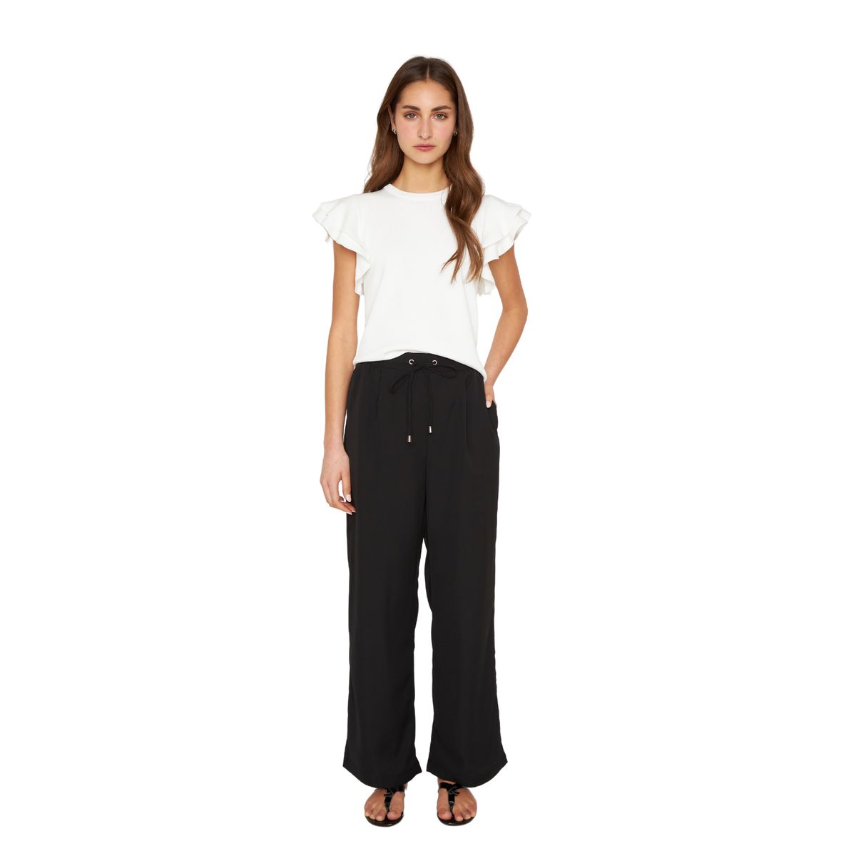JACINTA TIENDA - Pantalón Luna negro Jacinta Tienda