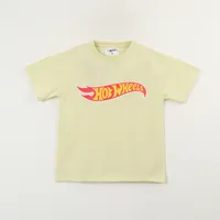 Polera Manga Corta Niño Amarillo Logo